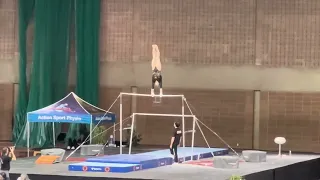 ELLIE BLACK ON BAR ROUTINE DURING L’INTERNATIONAL GYMNIX COMPETITION IN MONTREAL 2024 #OLYMPICS