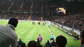 Гол Бахтиера Зайнутдинова в матче Астана 2:0 Ренн