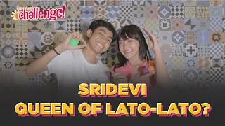 Sridevi dan Eby Tanding Main Lato-Lato, Saking Semangatnya Sampai Copot