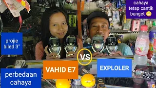 cahaya BILED EXPLOLER VS VAHID E7 🙏😁 😍 pesan WhatsApp 085317031724