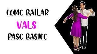 COMO BAILAR VALS | PASO BASICO DESDE CERO 🕺💃