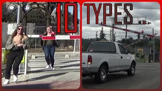 10 Types of Railroad Crossing Idiots!