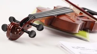 Как правильно одеть струну на скрипку