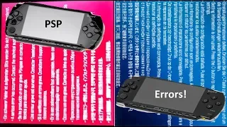 PSP All errors!