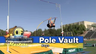 2022 TF - CIF-ss MASTERS - Pole Vault (Boys)