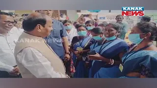 Governor Raghubar Das Reviews Heath Facilitation At Block Hospital In Sambalpur