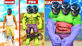 UPGRADING NOOB VENOM FRANKLIN INTO GOD MONSTER SUPER HACKER 3 HEADED VENOM FRANKLIN