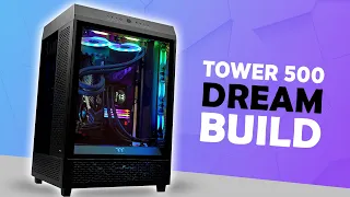 DUAL RADIATOR LOOP Dream Build - Thermaltake The Tower 500 PC Build