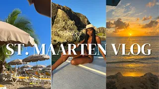 ST MAARTEN NEW YEARS VLOG | ST BARTHS DAY TRIP | BEACHES, CLUBS, MEGAYACHTS + MORE