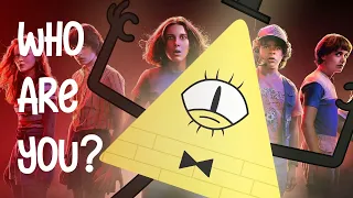 I put bill cipher on stranger things (season 4 spoilers)