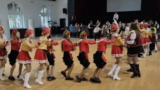 Backstage in Denain (France) Fanfares of Lviv and Feyeriya