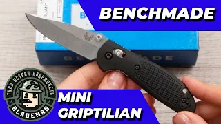 Нож Benchmade Mini-Griptilian, 556-S30V, CPM-S30V, GFN Black
