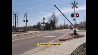 Compilation of Idiots at Railroad Crossings