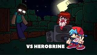 Friday Night Funkin' VS Herobrine(HARD)-(FNF Mods) Friday Night Cursed'(Review Mod)