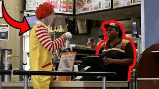 RONALD MCDONALD GOES TO BURGER KING!!