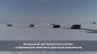 Первая демонстрация ЗРК 9К317Э "Бук-М2Э" в Казахстане