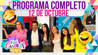 ¡Eugenio Derbez EN VIVO en el foro de Qué Chulada! | Programa 12 de octubre
