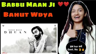 Babbu Maan : Dhuan | Dhuan Babbu Maan Reaction | New Punjabi Song 2021 | Neha Rana