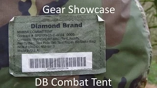 Gear Showcase: The Diamond Brand US Marine Corps Combat Tent Stealth Camping/Wild Camping/Bushcraft