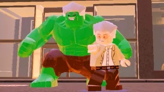 LEGO Marvels Avengers Stan Lee (Excelsior Hulk, Stanbuster, Iron Stan) Free Roam Gameplay