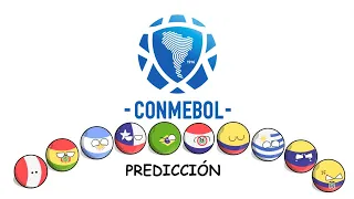 PREDICCION ELIMINATORIAS SUDAMERICANAS USA/MEXICO/CANADA 2026 | Countryballs