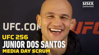 UFC 256: Junior Dos Santos Ignores Journos Who've 'Never Been Slapped In Face' - MMA Fighting