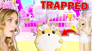 TRAPPED As PETS In A HAMSTER CAGE In Adopt Me! (Roblox)