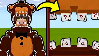 Я ЗАЛЕЗ В ФРЕДДИ В МАЙНКРАФТ фнаф майнкрафт fnaf minecraft