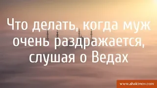 Что делать, когда муж очень раздражается, слушая о Ведах? - Александр Хакимов - Пермь 13.06.2017