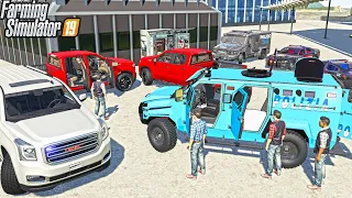 BANK ROBBERS STEAL $1,000,000 (SWAT TEAM) | POLICE CHASE | FARMING SIMULATOR 2019