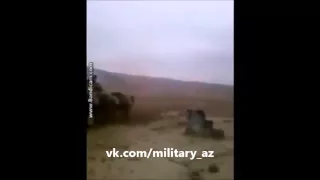 Азербайджанская Армия, БМП-2 в работе. 04.04.2016