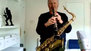 St Louis Blues on sax and clarinet