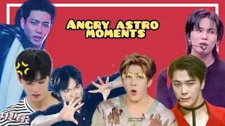 Astro (아스트로) Angry Moments | Mad astro