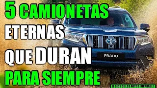 5 CAMIONETAS ETERNAS QUE DURAN PARA SIEMPRE - EL DIOS DE LOS AUTOS IMPARABLE