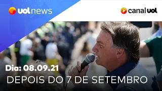 Bolsonaro perde força após discursos em 7 de setembro? Josias analisa | UOL News  (08/09/21)