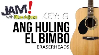 Huling El Bimbo STANDARD TUNING | Chords and Lyrics | Bass and Drums ONLY