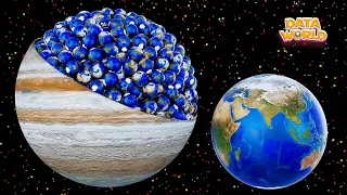 Planet Size Comparison | How many Earths Fit in Jupiter ?