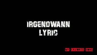 Letra Irgendwann (Blutengel)