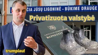 Valius Ąžuolas: valdantieji į Konstituciją nusivalė kojas