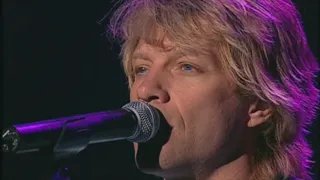 Bon Jovi - Someday I'll Be Saturday Night (acoustic, ReAct Now 2005)