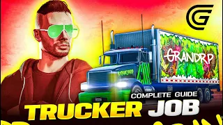 Earn $70k Per Hour | Grand RP Trucker Job Explained | Secret Tips & Tricks | Best Way To Make Money