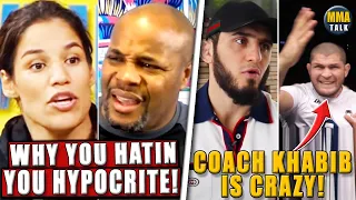 Julianna Pena SLAMS Daniel Cormier! DC responds! Holland RESPONDS to Khamzat's training offer,Islam