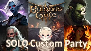 Baldur's Gate 3 - Solo Custom Party - Episode 2