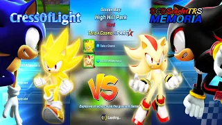 Sonic Forces Speed Battle - Super Form clash! DGDSTRSMemoria V.S. CressofLight (HD6FPS)