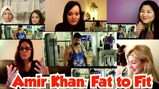 Girls Reactions: Fat To Fit | Aamir Khan Body Transformation | Dangal