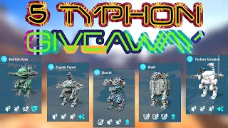 War Robots Eldrich Ares Cryptic Fenrir Orochi Shell Techno Scorpion Gameplay