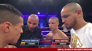 LEFT HOOK Blows Him Away | Nabil Haryouli vs Vytautas Wheetaz | Enfusion Full Fight