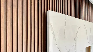 How to make the strongest wall, alternative to marble and alternative to wood, in a creative way