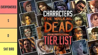 The Correct Telltale Walking Dead Charecter Tierlist