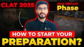 CLAT 2025: How to start your preparation? I Tackle the Starting Phase I Keshav Malpani